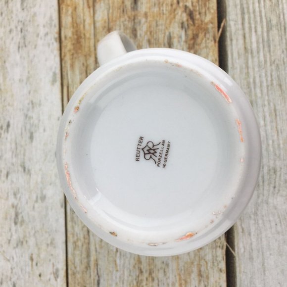 Vintage Reutter MICKEY MOUSE Porcelain Germany Disney Coffee Tea 3.5" Cup Mug - Picture 7 of 11